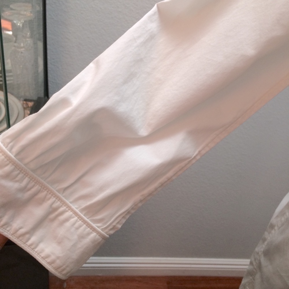 J.Crew White Shirt Blouse - Picture 4 of 4